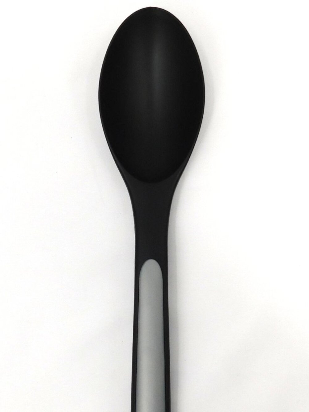 Vintage Calphalon Silver and Black Nylon Solid Serving Spoon 14" - Picture 2 of 4